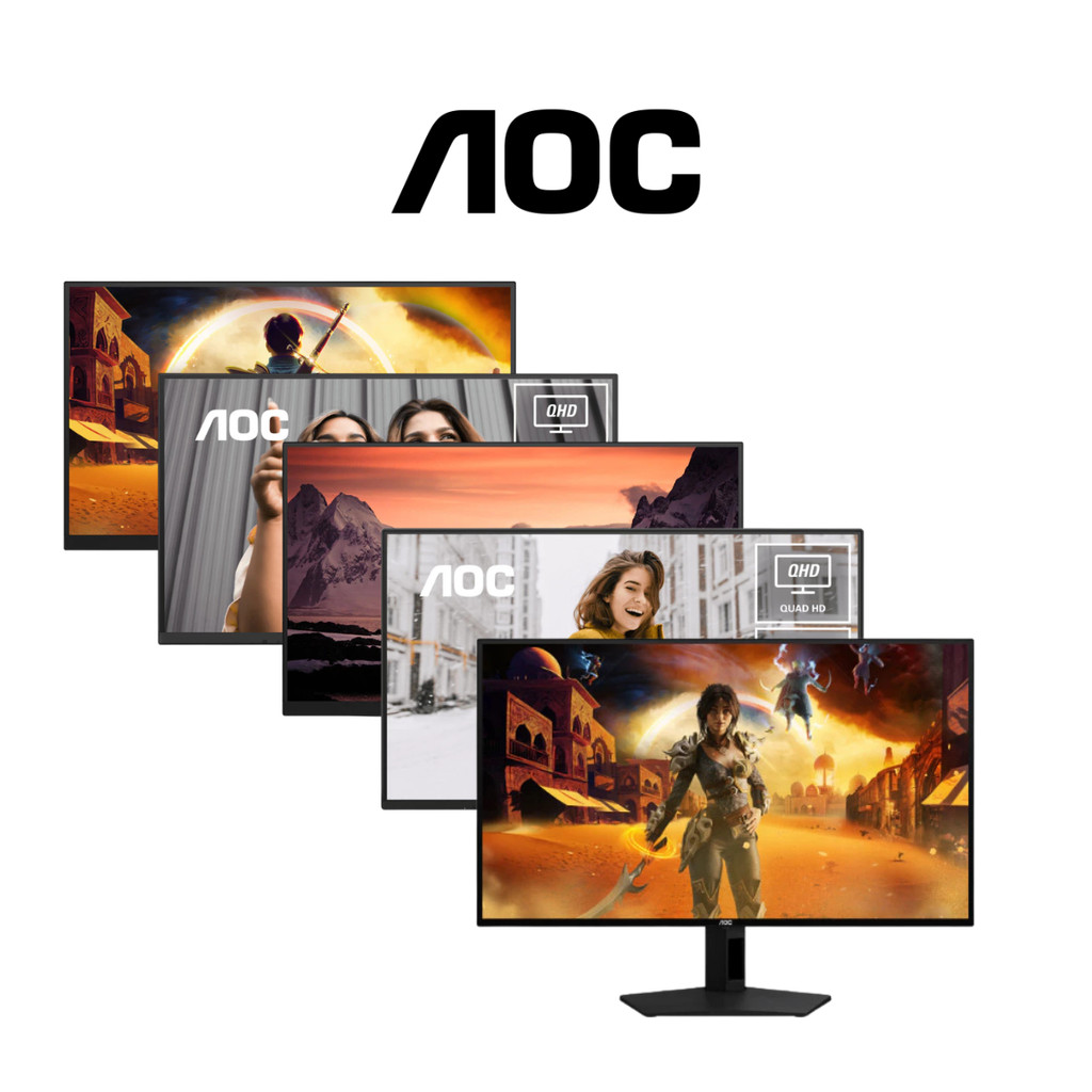 AOC GAMING MONITOR (เกมมิ่งมอนิเตอร์) Q27G42ZE/Q27B30E/Q27G40E/Q27B36X/ Q27G41ZDP/ Q27B30S3 ประกัน 3