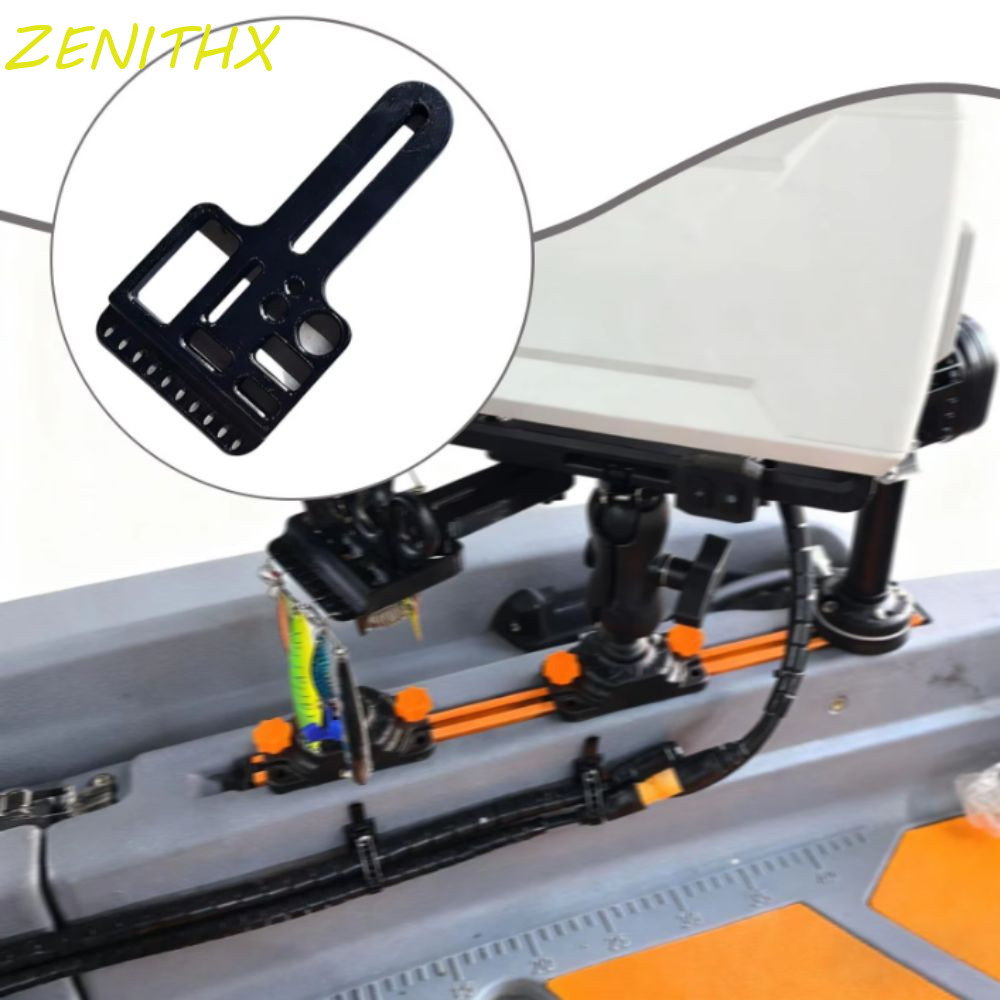 ZENITHX Kayak Fishing Gear Holder, Sturdy Portable Fishing Kayak Accessory, Organizer สแตนเลสทนทาน A