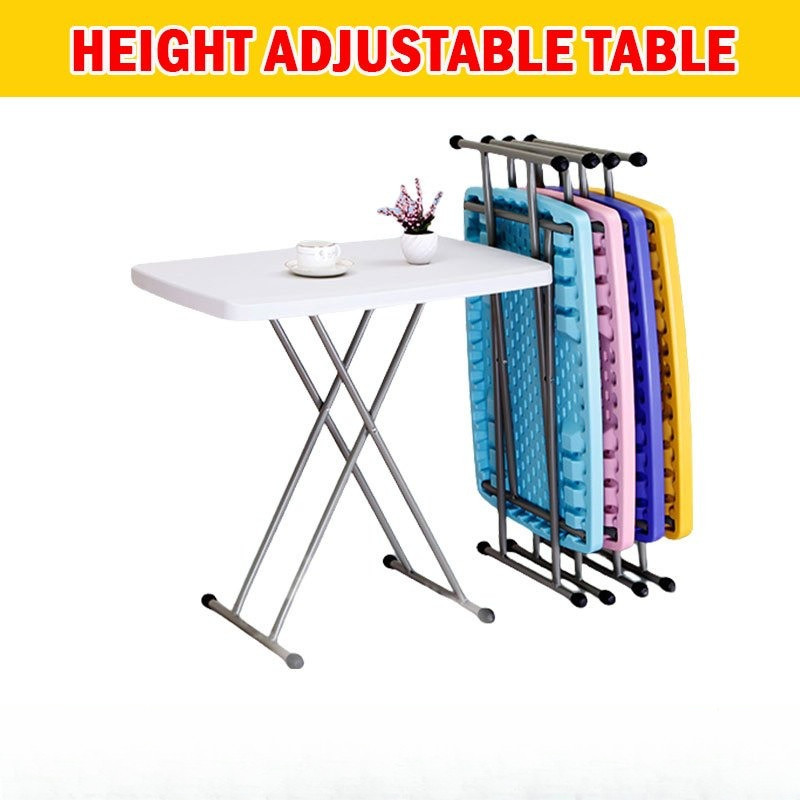 Height Adjustable Foldable Utility Table/Chair/Dining Table