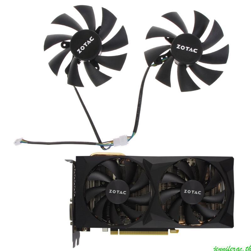 Jenniferac 88 มม.GA92S2H 4Pin พัดลมการ์ดกราฟิกสําหรับ Zotac RTX2060 2060 SUPER DestroyerCooler