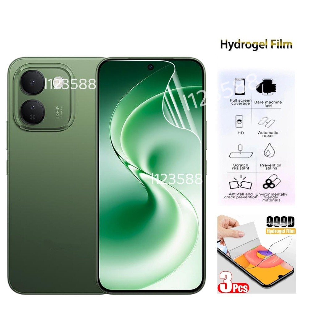 สําหรับVivo V80 Lite 2026 Hydrogelฟิล์มด้านหน้าคลุมทั้งหมดป้องกันหน้าจอสําหรับVivo V80Lite V80 Lite 