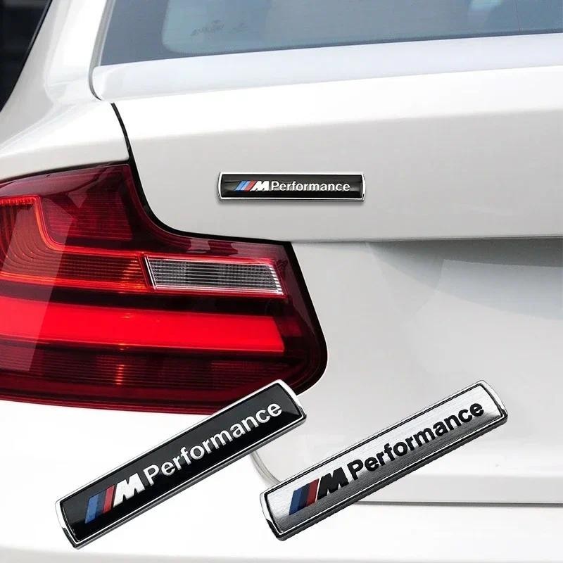 รถโลหะด้านหลังสติกเกอร์ป้ายสัญลักษณ์สติกเกอร์ตกแต่งสําหรับ BMW M E36 E60 E90 X2 X1 X3 X5 E46 E39 E70