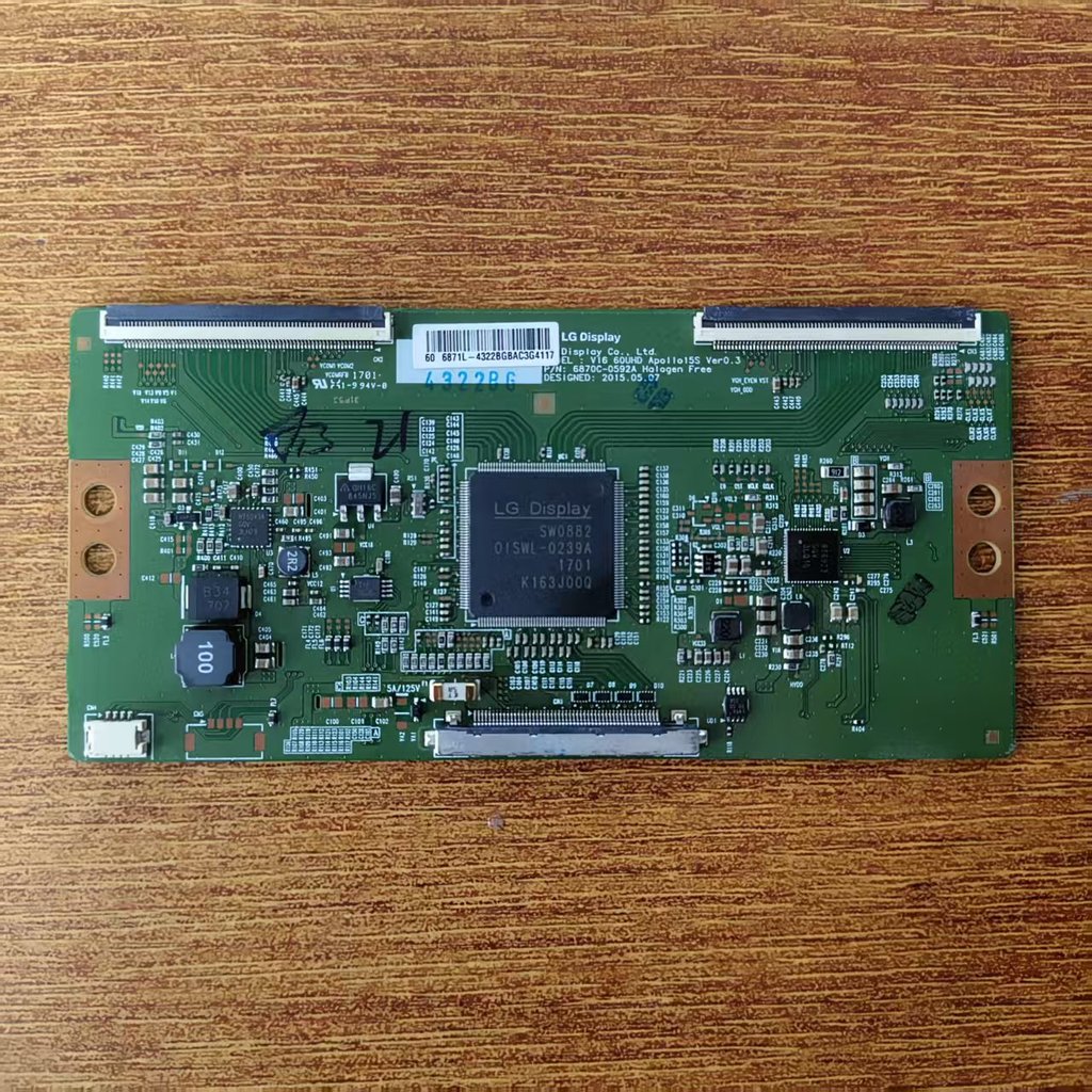 Original Disassembly Captain Changhong 60Q3T 200 ซม.LCD TV Logic Board 6870C-0592A Test Good Shippin