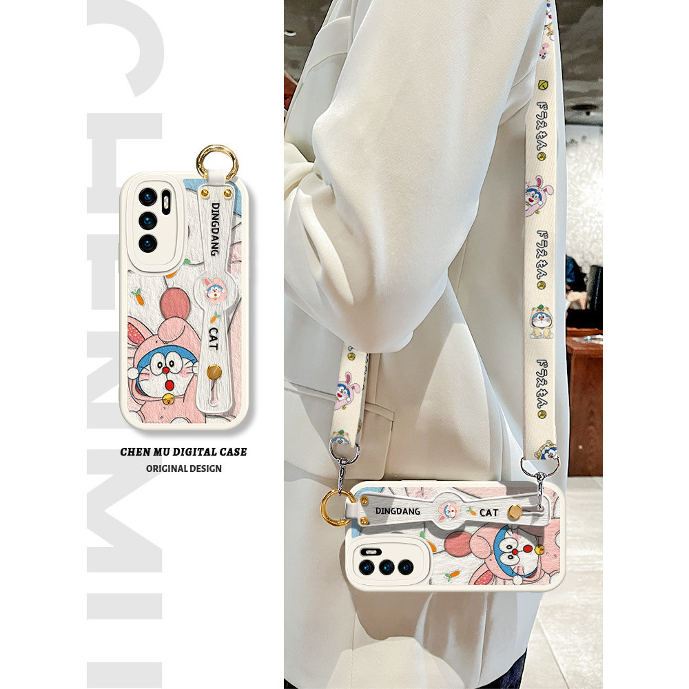 เหมาะสําหรับ OPPOFindx9 เคสโทรศัพท์ Doraemon 3/5Pro สายคล้อง Crossbody k10 เชือกเส้นเล็กสายรัดข้อมือ
