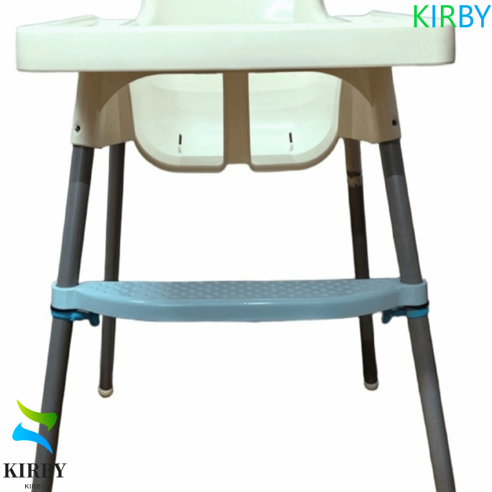 KIRBY Highchair Footrest, Adjustable Anti-Slip Surface Pedal Footrest, สบาย Ergonomic Universal Baby