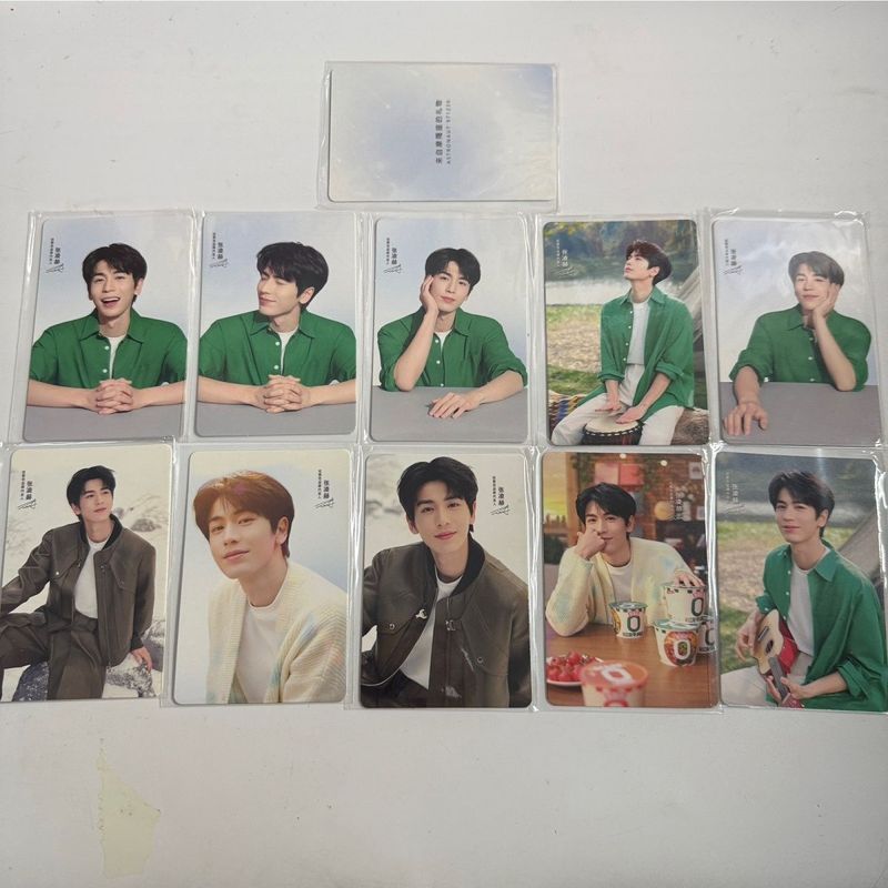 【พร้อมส่ง】belle x zhang linghe Zhang Linghe Zhang Linghe Ramen Fan Photocard 1.0 Ramen Fan Merchandi