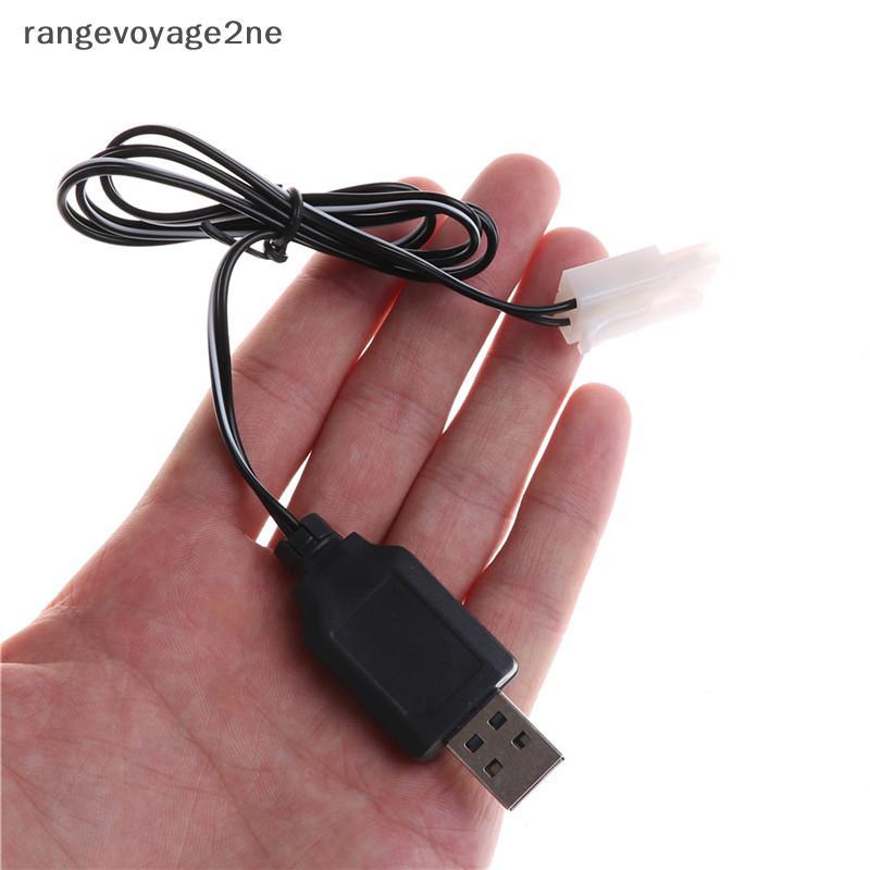 GL DC 6V 7.2V 8.4V 9.6V RC แบตเตอรี่ USB Charger Adapter สําหรับรีโมทคอนโทรลรถ NE