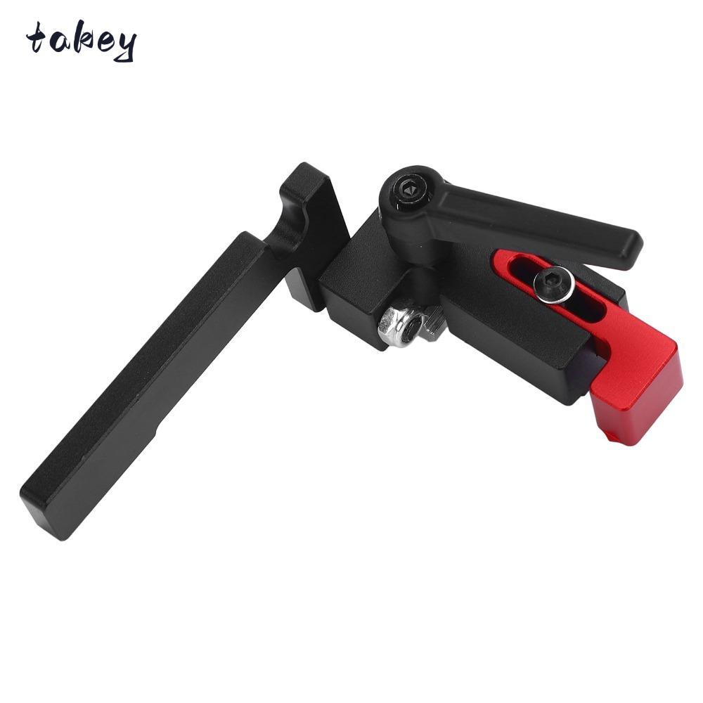 WITAK Miter Track Stop, ขั้วต่อเลื่อนอลูมิเนียม T Track Flip Stop, Precision|หยุดรางอลูมิเนียมดีไซน์