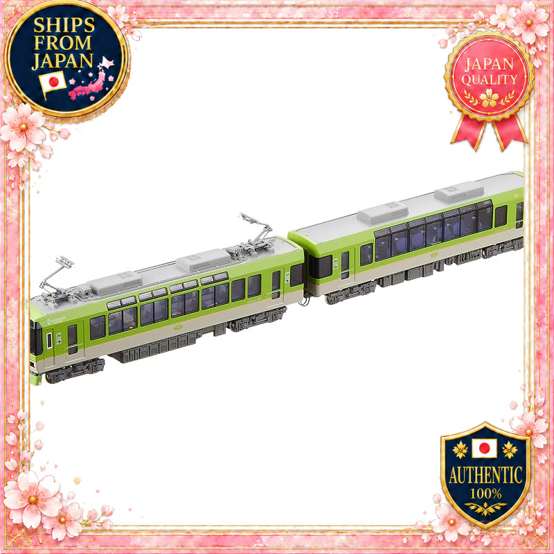 KATO Eizan Electric Railway 900 Series Aomomiji Kirara Maple Green N Scale 10-1528