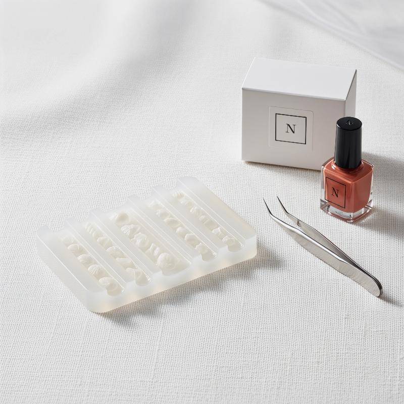 [Chicnest] Creative 3D Nail Mould Fashion Your Own Artistic Dumplings Buns and Sushi Charms BU