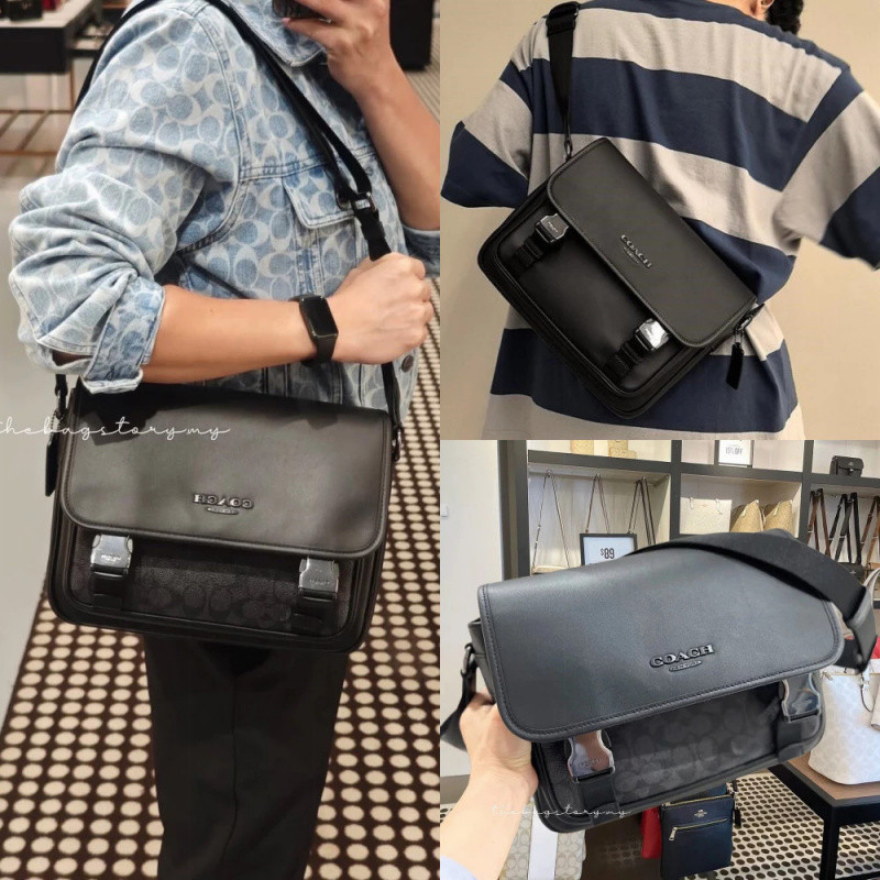 Messenger Bag CU110 CT716 CT756 กระเป๋าผู้ชาย กระเป๋าสะพาย Y66CO7A8CH
