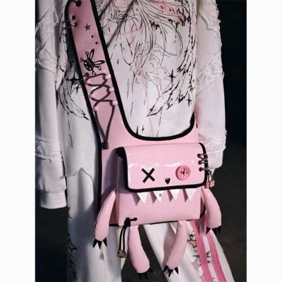 CFIERCE Furry Rabbit Monster Dual-use Bag Messenger Bag Student 9.8