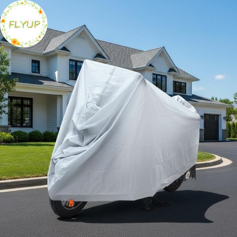FLYUP PEVA ผ้าคลุมกันฝนมอเตอร์ไซค์ ชั้นเดียว สําหรับ Bike & EV VN