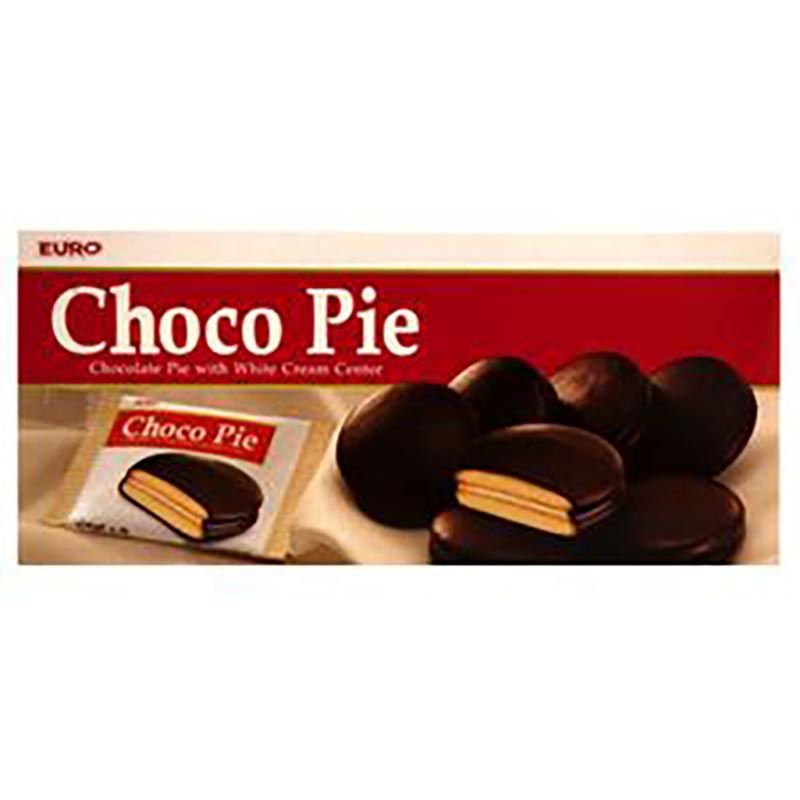 ยูโร่ช็อกโกแลตพาย 156กรัม Euro Choco Pie 156g.