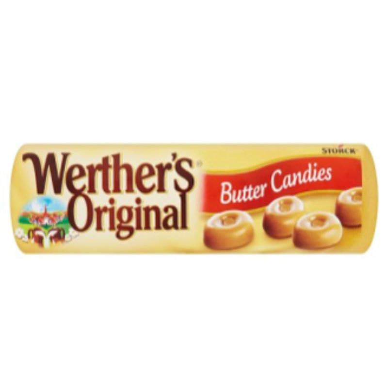 เวอร์เธอร์ลูกอมบัตเตอร์ 50กรัม Werthers Butter Candy 50g.