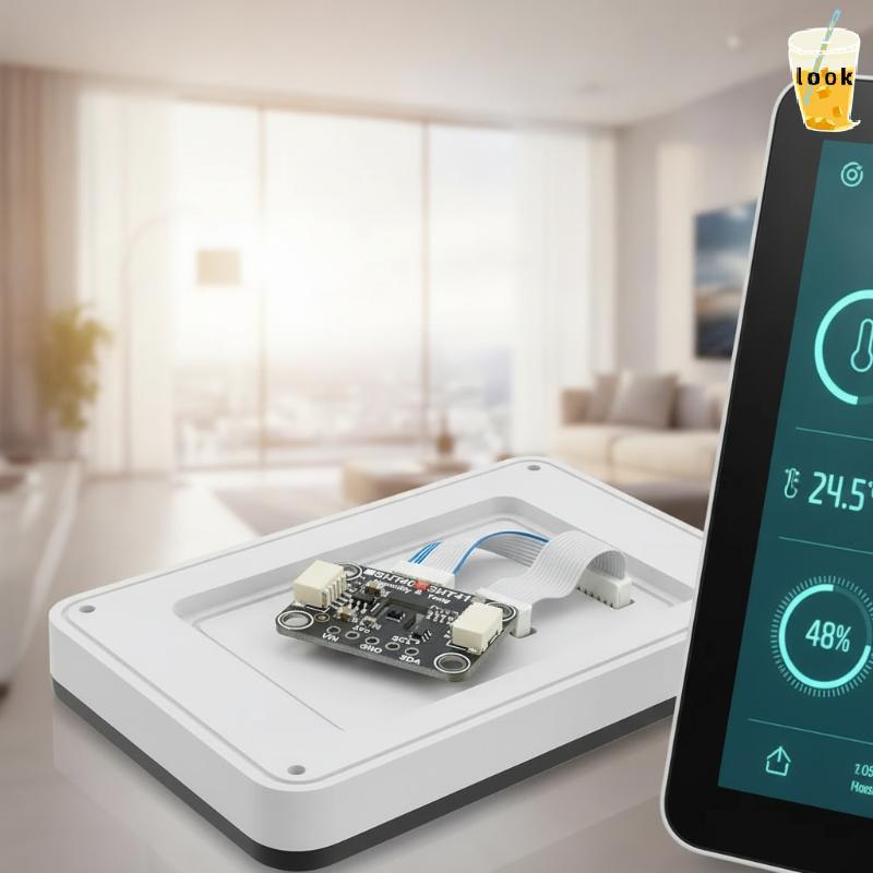 [LO] SHT41 SHT45 Mini Digital Temperature Humidity Sensor Breakout Module ความแม่นยําสูงสําหรับอุปกร