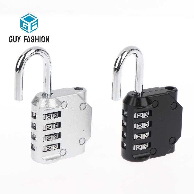 Man Fashion Rugged 4 หลักรวม Padlo สําหรับการใช้งานกลางแจ้งทนทานและรีเซ็ตได้