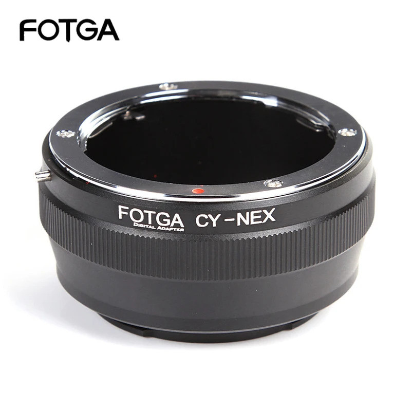 FOTGA อะแดปเตอร์แหวนสําหรับเลนส์ Contax/Yashica C/Y CY ถึง S0NY E-Mount Mirrorless กล้อง NEX-5R 5T 6