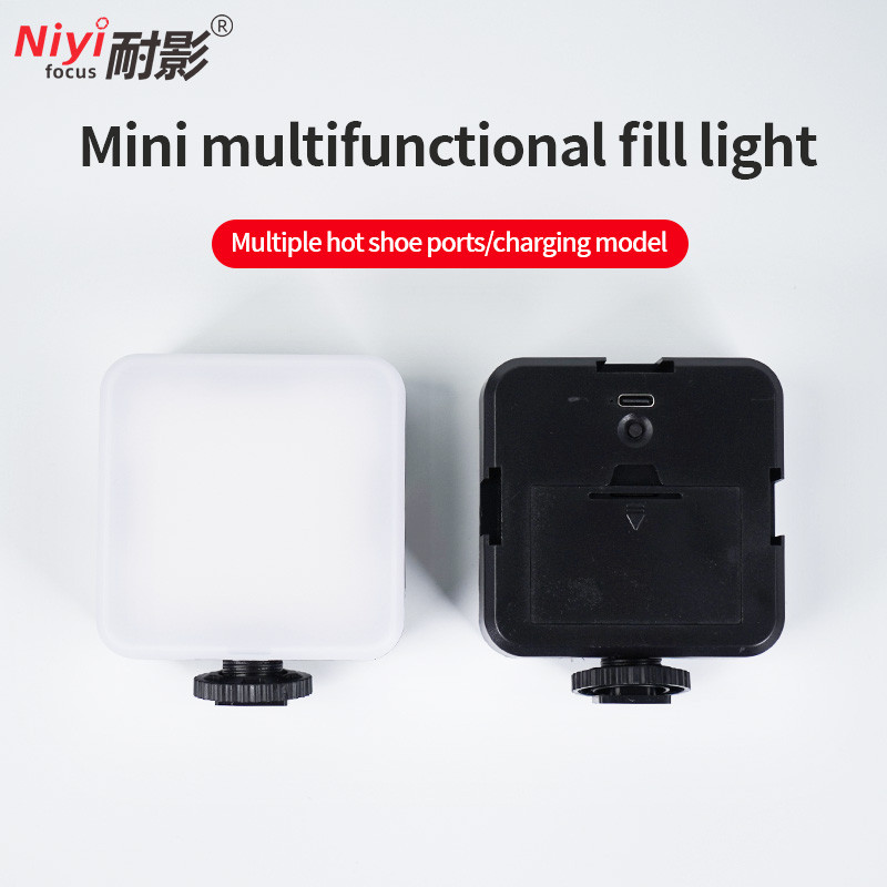 NIYI เติมแสง DSLR SLR กล้อง Mirrorless Vlogging LED Mini Light Selfie Light อุปกรณ์เสริมสําหรับกล้องแอคชั่น