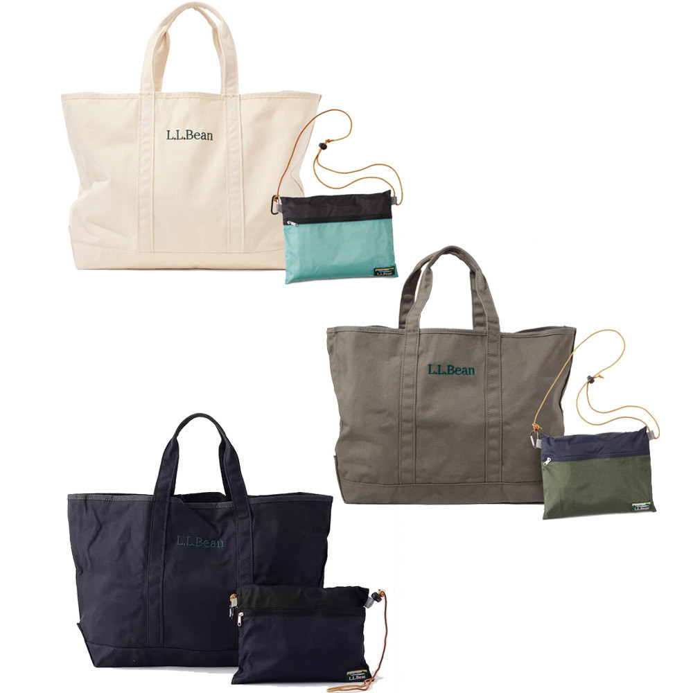 [Raedy stock] LLBean ll bean กระเป๋าเดินทางแฟชั่นน้ําหนักเบากลางแจ้ง + รวมกระเป๋าใบเล็ก