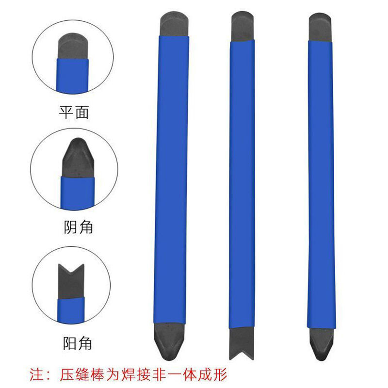 เซรามิค Beautifying Seam Construction Scraper Yin Yang มุมกด Seam Rod ทําความสะอาดเหล็กทังสเตนกด Sea