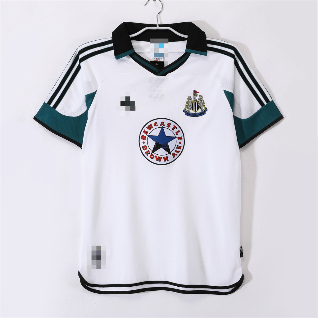 1999-00 Newcastle United away football short Sleeve retro jersey