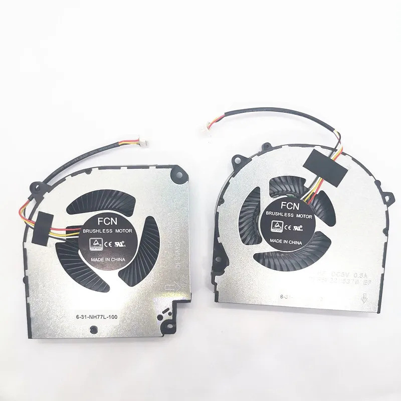 แล็ปท็อป CPU GPU พัดลมระบายความร้อนหม้อน้ําคูลเลอร์สําหรับ Hasee Z8 Z7-CT5NA CT5NS Z7-CT7NS CT7NK CT