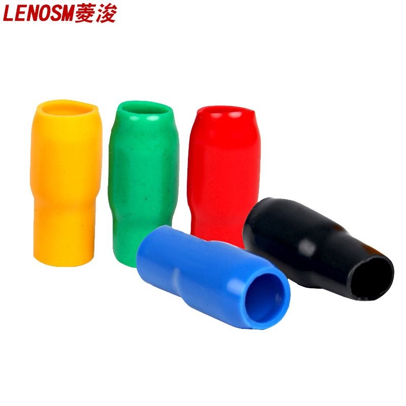 6V-1.5 ฉนวน 2 Sheath Tube 10///Shath Copper Terminal Square 4 สีจมูกทองแดง/ขั้วต่อ Terminal ฉนวนกันค