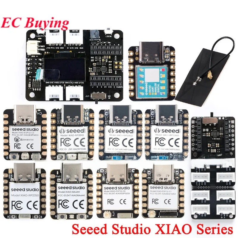 ดูสตูดิโอ XIAO ESP32C3 ESP32C6 ESP32S3 Sense nRF52840 BLE RA4M1 RP2350 Seeeduino SAMD21G1 RP2040 บอร์ดขยาย Grove Shield