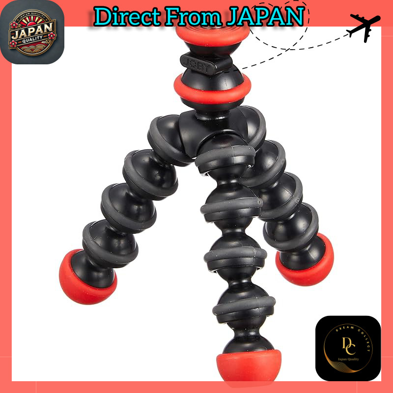 JOBY Camera Tripod Mini Tripod GorillaPod Magnetic Mini Load Capacity 325g Compact Black/Charcoal/Re