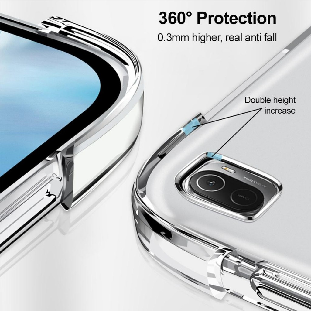 AK เคสแท็บเล็ต TPU ใสแบบนิ่ม For Xiaomi Pad 5 6 7 Pro 11 Pro 12.1 2 2025 SE 8.7 ปลอกซิลิโคนใสกันกระแทกป้องกันการตก - รูปที่ 2