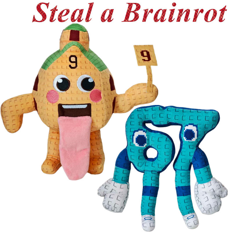 Roblox ขโมย Brainrot Sammy Jandel ตุ๊กตาตุ๊กตานุ่มตุ๊กตาของเล่นของขวัญวันเกิดสําหรับแฟนเด็กชายและเด็กหญิงเด็กคริสต์มาสของขวัญ