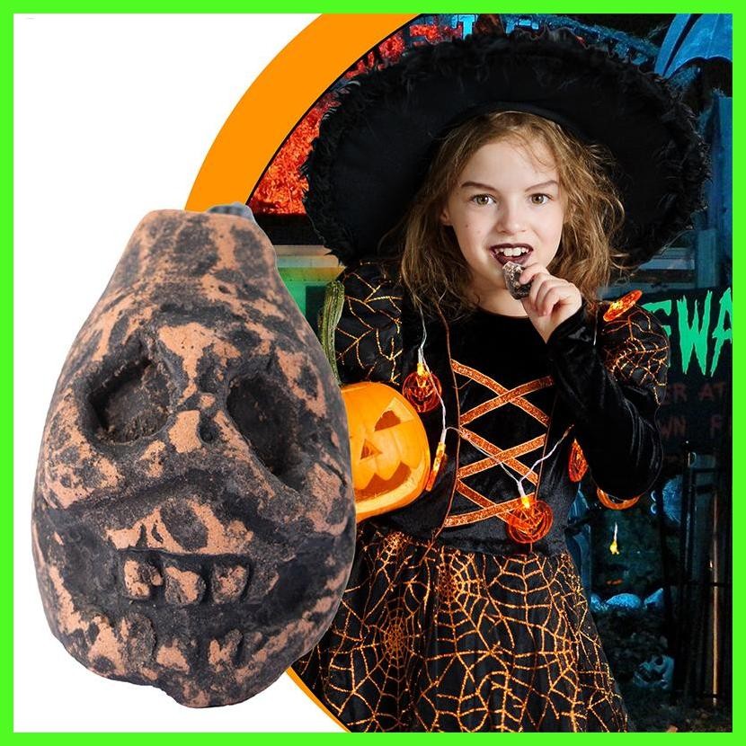 Aztec นกหวีดกรีดร้องมนุษย์เสียงกรีดร้อง Death นกหวีด Human Cry สะสม Aztec Skull Art & Decor chunnmmy