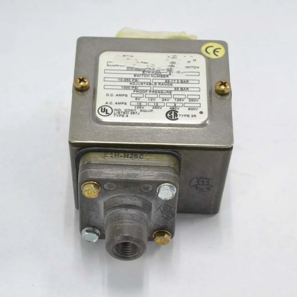บรรจุภัณฑ์เดิม คุณภาพดี โรงงานโดยตรง Barksdale E1H-H250-Q13 สวิตช์เปิดใช้งานแรงดัน