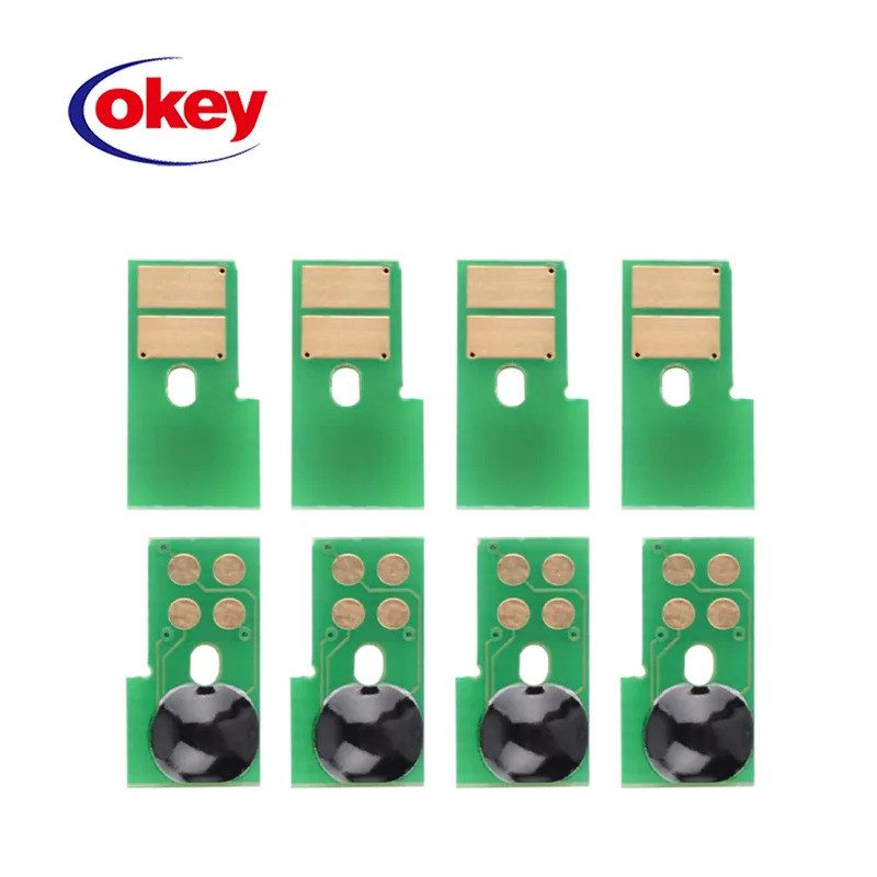 8pcs CF410A CF411A CF412A CF413A ตลับหมึกชิปสําหรับ HP Color LaserJet Pro M452 M377 M477 M452dn M452