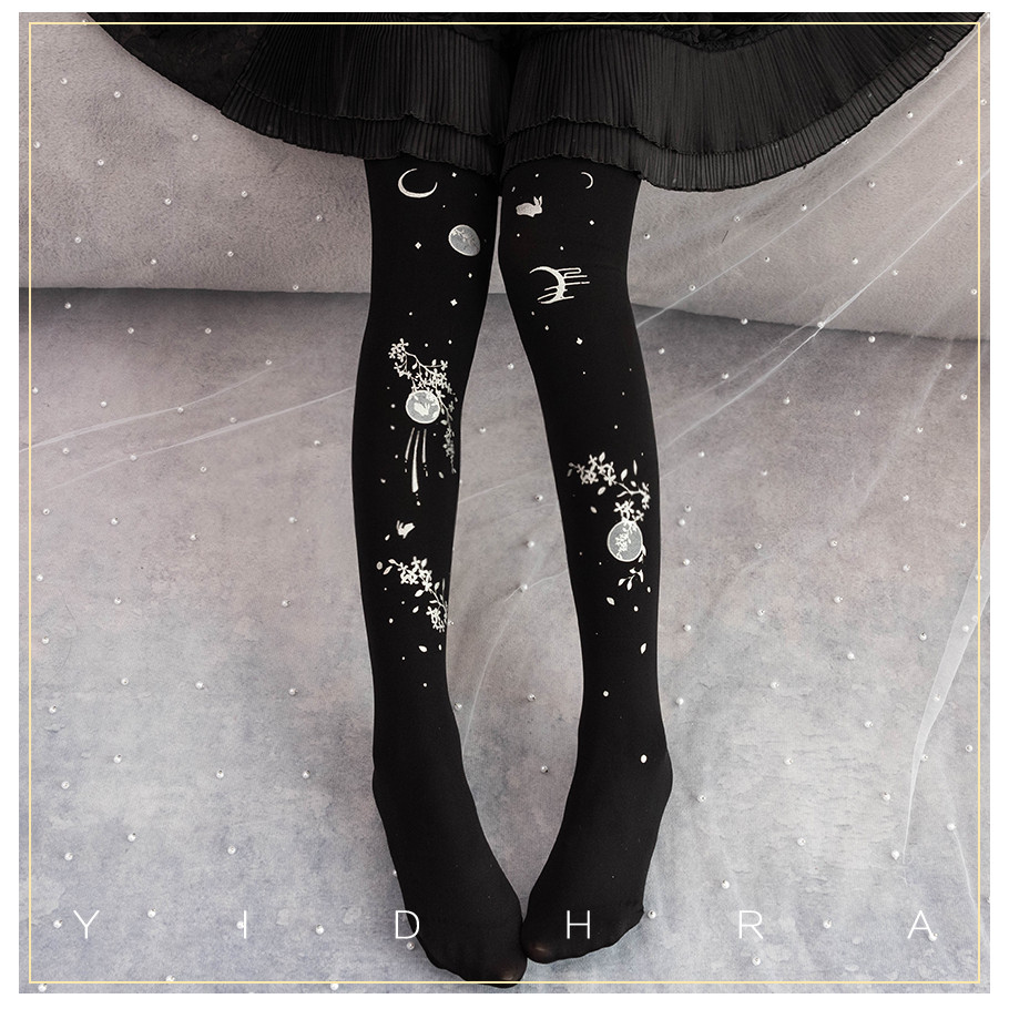 Yidhra Dream Witch Original Pantyhose สไตล์จีน สำหรับฤดูใบไม้ผลิและฤดูใบไม้ร่วง