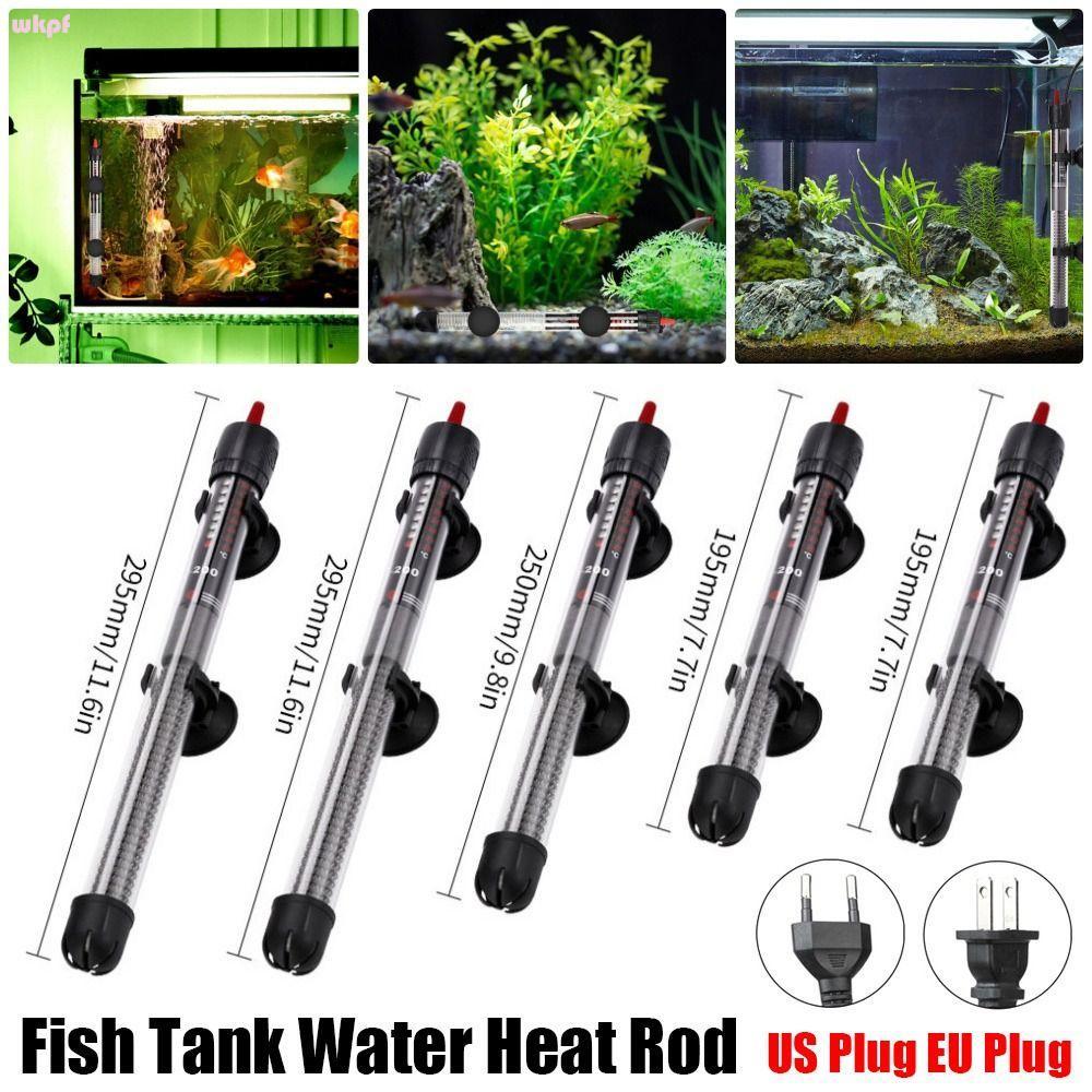 WKPFR893 1 ชิ้นเทอร์โมเครื่องทําความร้อน Rod,ปรับอุณหภูมิ Aquarium Fish Tank Submersible Heater, 25 