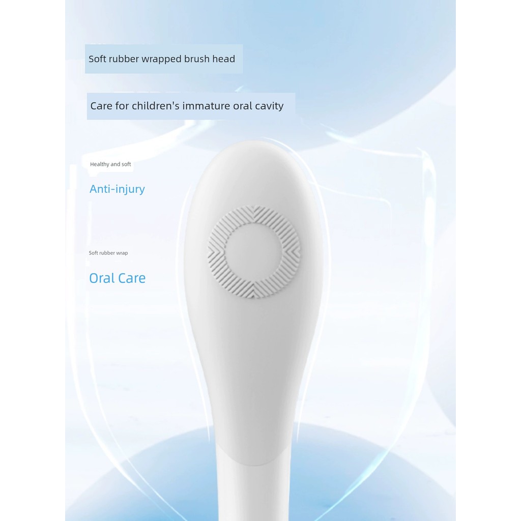 Oclean/Oclean Little Genius หัวแปรงสีฟันไฟฟ้าสําหรับเด็กทดแทนรุ่นสากล 2 ชิ้นขนแปรงนุ่มป้องกันเหงือก