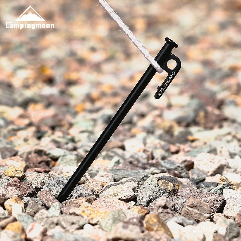 กล่อง อุปกรณ์เต็นท์ชนิดบรรจุกล่อง Coman Series Nails Outdoor Canopy Ground Nails เหล็กคาร์บอนว่ายน้ํ