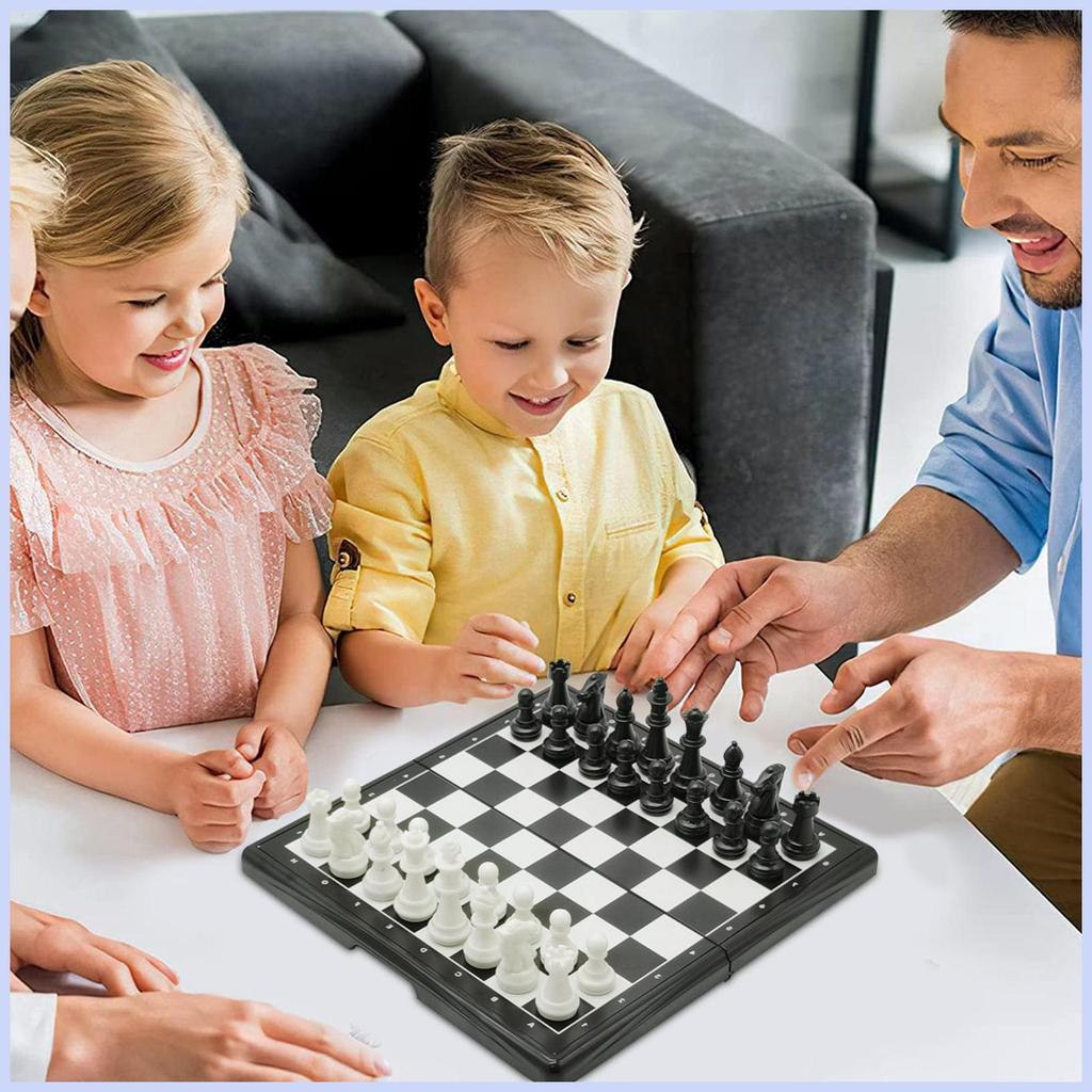 Magnetic Chess Board Game Family Board Games Interactive Magnetic Chess Set Educational Magnetic Che