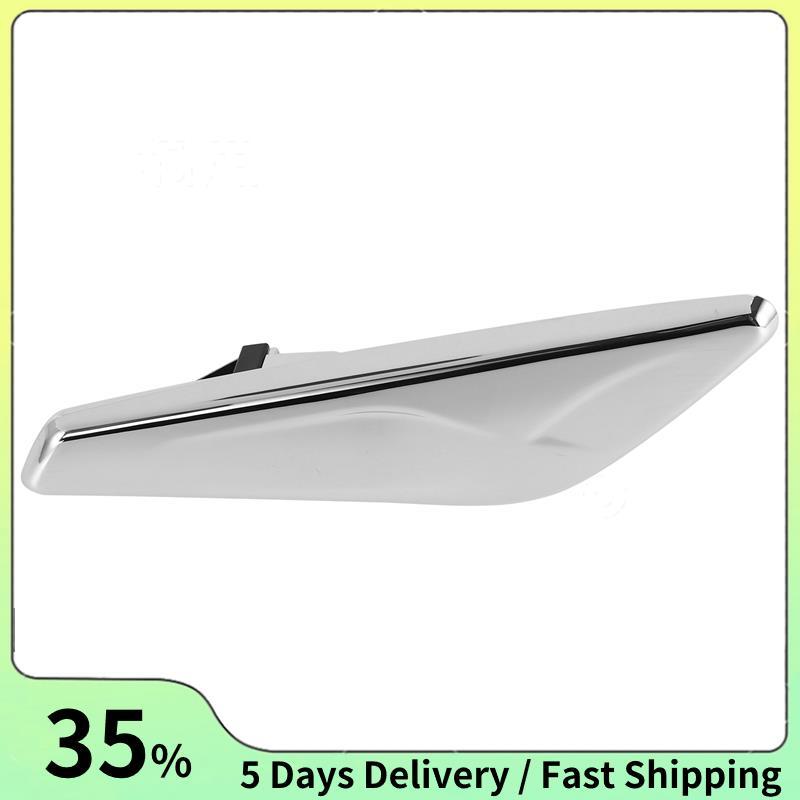 สําหรับ X3 X4 F25 F26 2013-2017 ด้านหน้าด้านข้าง Chrome Trim Finisher Marker ไฟเลี้ยวไฟสัญญาณฝาครอบ Trim