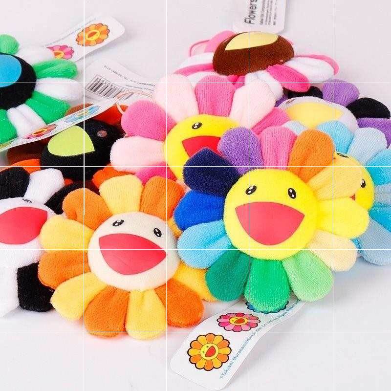 Japan murakami takashi เข็มกลัดดอกทานตะวัน hua chenyu flower