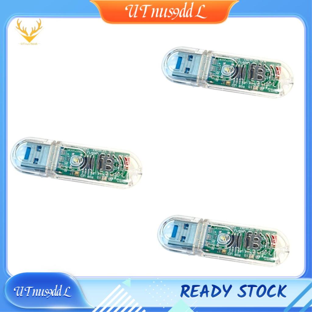 [UTnus9ddL] 3 ชิ้น V3 Btc Miner เงียบ Miner เครื่อง Usb Mining Machine LV03 74KH/S Mini Asic Mining 