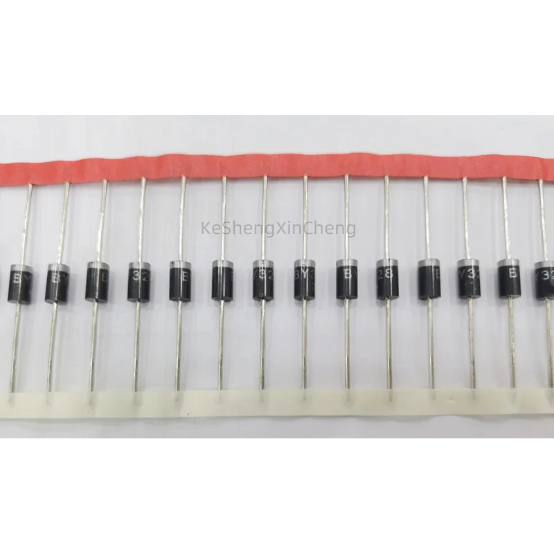 20 ชิ้น/ล็อต BY228 BY228G BY328 BY328GP DO-27 การกู้คืนอย่างรวดเร็ววงจรเรียงกระแสไดโอด J6CN