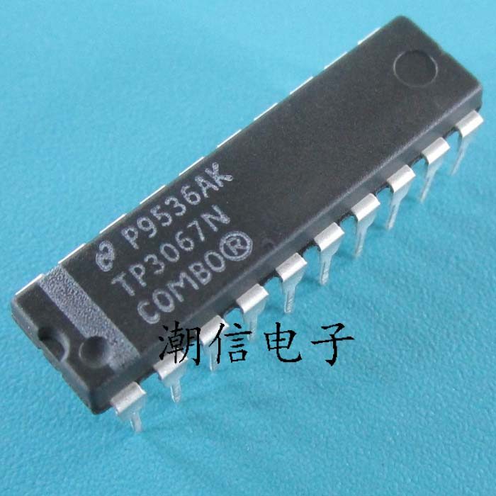 (10 pieces) TP3067N [DIP-20] Codec New