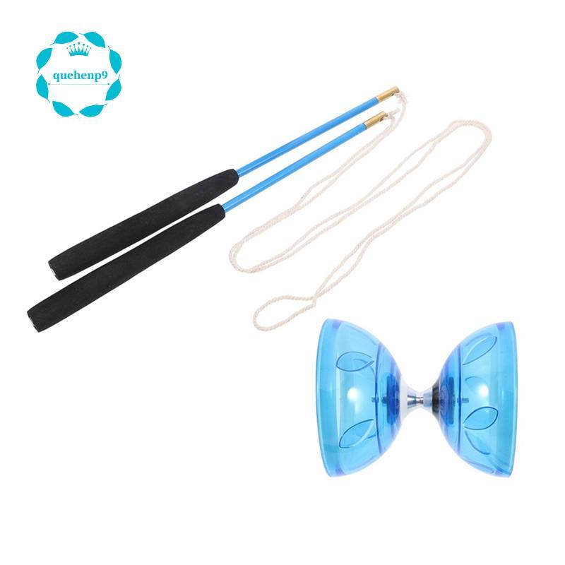 [Fast Q9]ของเล่นเด็ก Diabolo Diabolo Yo-Yo Play สองหัว