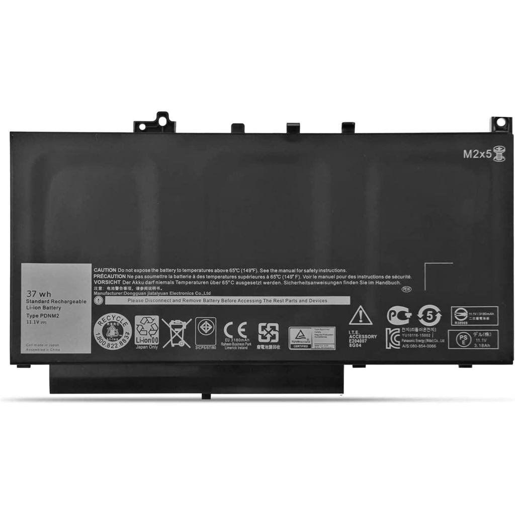 PDNM2 0PDNM2 579TY 0579TY F1KTM 0F1KTM V6VMN 0V6VMN J60J5 แล็ปท็อปเปลี่ยนแบตเตอรี่สําหรับ Dell Latit