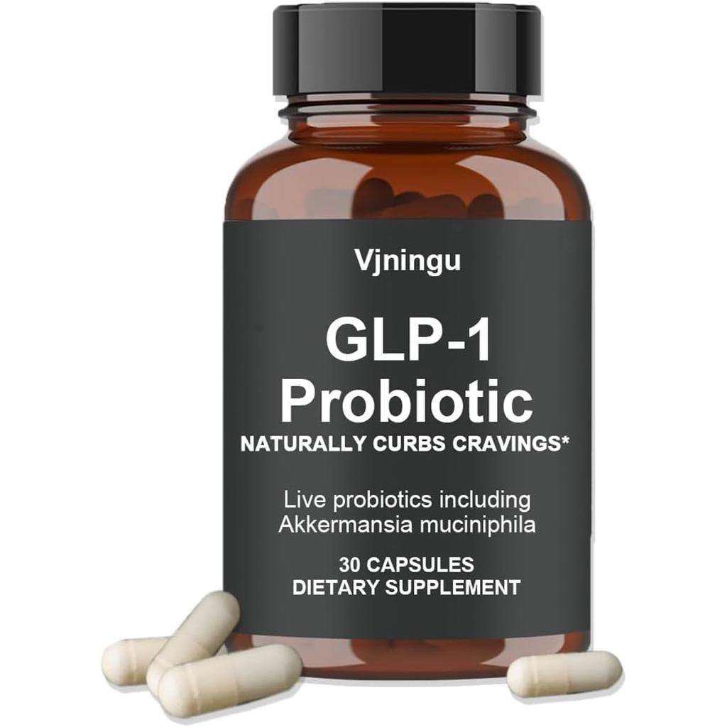 GLP-1 Probiotic - 500M AFU Multi-Strain Probiotic + พรีไบโอติกธรรมชาติสนับสนุนการผลิต GLP-1 ชะลอการท