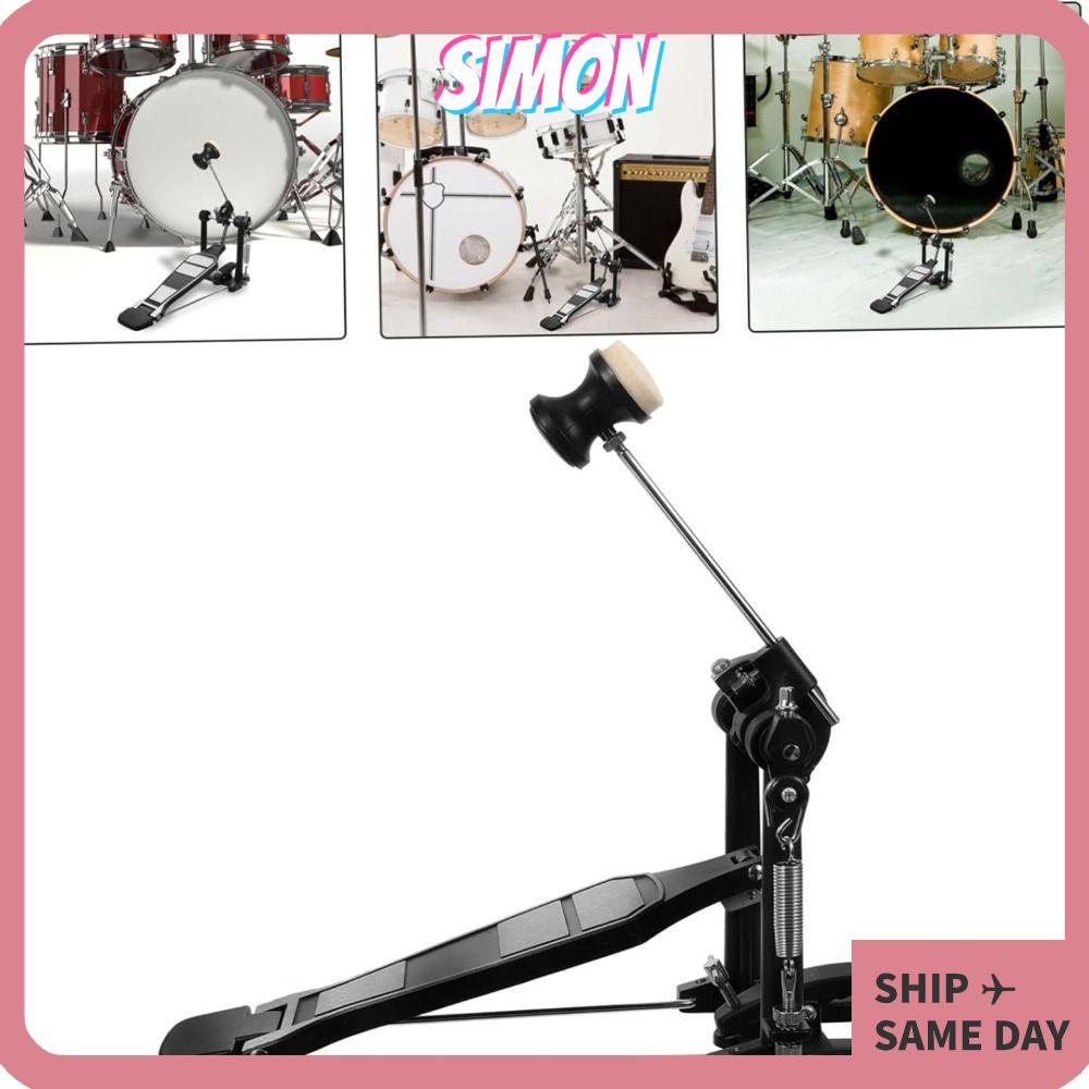SIMON Bass Kick Drum Pedal Beater,สแตนเลสจับ Percussion Part กลองเหยียบค้อน,กลองอุปกรณ์เสริมเครื่องดนตรีอุปกรณ์เสริม Part Jazz กลองค้อน