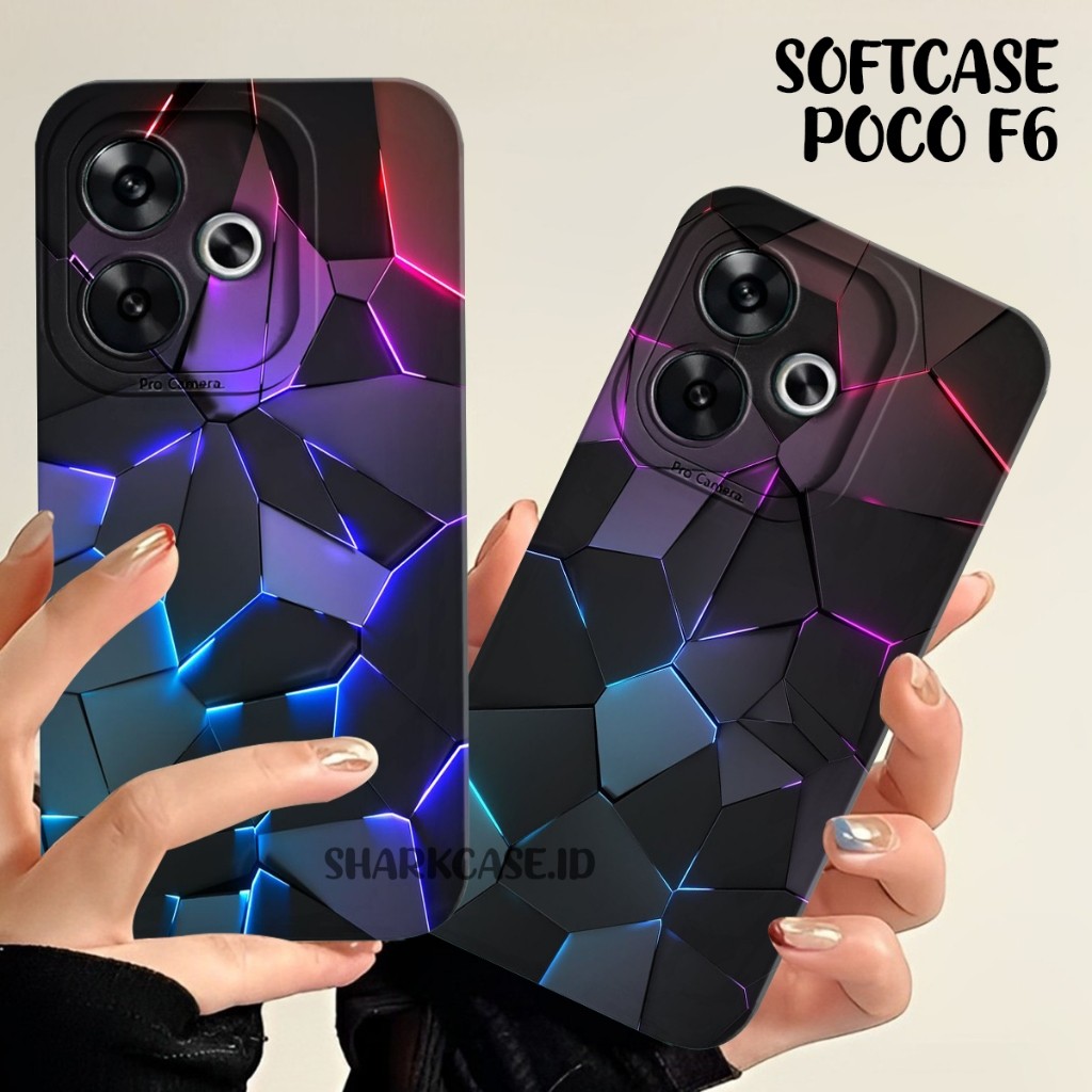 [SHARK CASE] Softcase REDMI POCO F6 2024 F5 F4 F3 X5 X5 PRO X6 X6 PRO M6 PRO NOTE 13 PRO PLUS COOL M